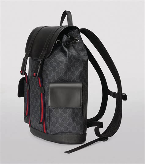 gucci shark backpack|GG backpack in black Supreme .